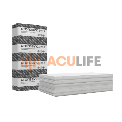 СтопЗвук ЭкоСлим | 1200х600х20мм | ( 15 шт / 10,8м2 )